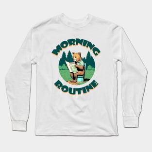 Bear in the woods Long Sleeve T-Shirt